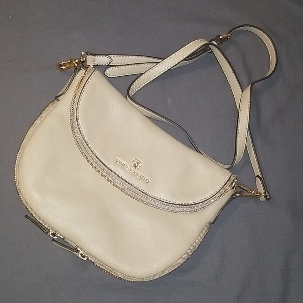 Beige Vince Camuto Crossbody Bag